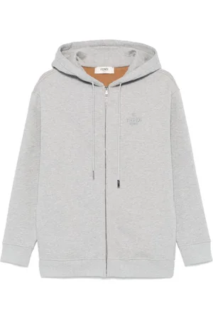 Fendi Hoodie con logo bordado