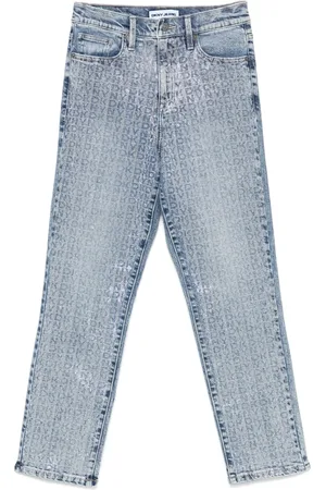 DKNY Jeans con logo de strass