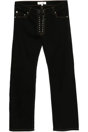 Ludovic De Saint Sernin Jeans rectos con cordones