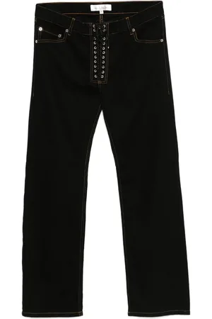 Ludovic De Saint Sernin Jeans rectos con cordones