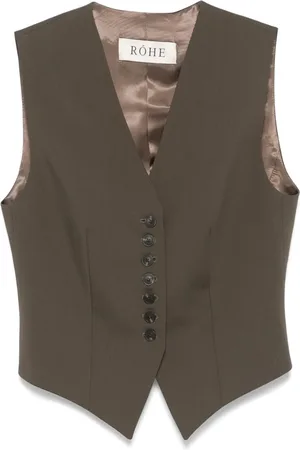 Rohe Chaleco con cuello en V