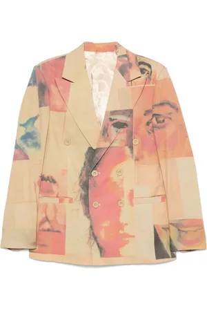 KIDSUPER STUDIOS Blazer Collage Faces