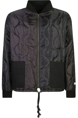 CENERE GB Chamarra bomber capitonada