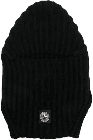 Stone Island Pasamontañas de tejido grueso