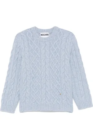 Moschino Suéter en tejido de ochos