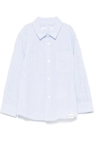 Paolo Pecora Camisa con rayas estampadas