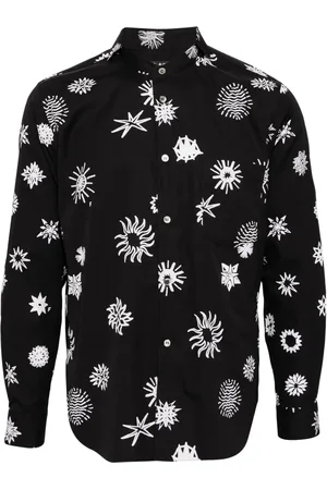 Comme des Garçons Camisa con estampado gráfico
