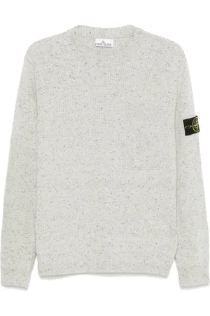 Stone Island Suéter tejido de punto moteado
