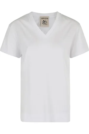 SEMICOUTURE Playera cuello redondo