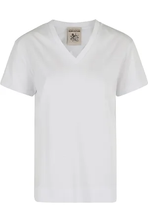 SEMICOUTURE Playera cuello redondo