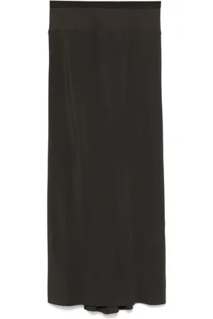 Rick Owens Falda midi Calf Bias