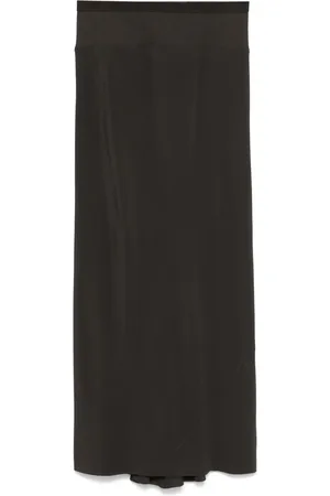 Rick Owens Falda midi Calf Bias