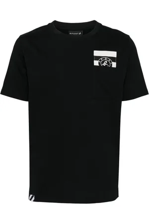 AGNÈS B. Playera con parche del logo