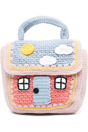 Stella McCartney Tote con motivo de casa