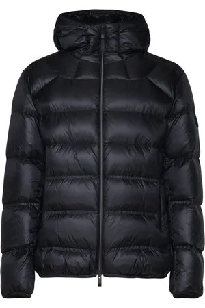 Moncler Chamarra con capucha y parche del logo