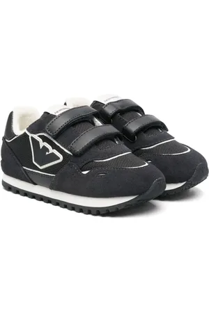 Emporio Armani Tenis con parche del logo