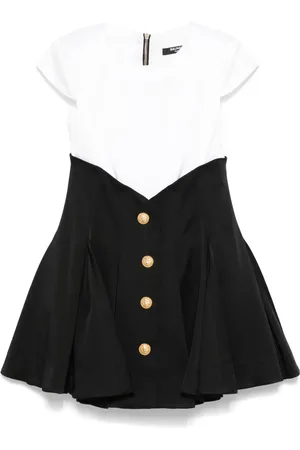 Balmain Vestido plisado