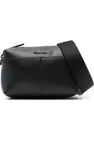Calvin Klein Bolsa crossbody con letras del logo