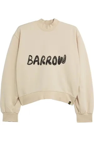BARROW Sudadera corta con logo estampado