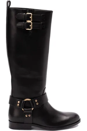Twin-Set Botas ecuestres con hebilla