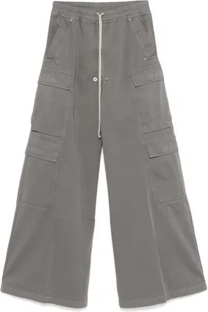 Rick Owens Pantalones Double Cargo Jumbo Belas