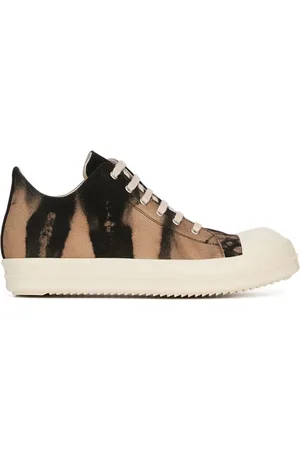 Rick Owens Tenis con estampado tie-dye