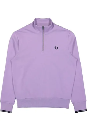 Fred Perry Sudadera con medio cierre