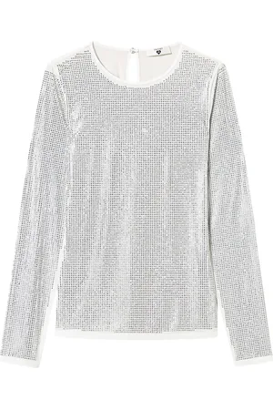 Twin-Set Playera con detalles de cristal