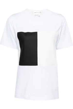 Comme des Garçons Playera manga corta con estampado gráfico