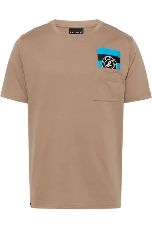 AGNÈS B. Playera con parche del logo