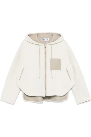 Loewe Chamarra texturizada con capucha