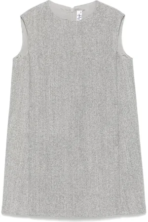 Il gufo Vestido con efecto melange