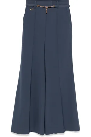 ZIMMERMANN Pantalones acampanados con cinturón