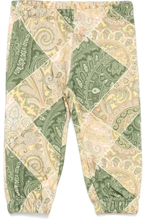 Etro Pantalones con estampado de cachemira