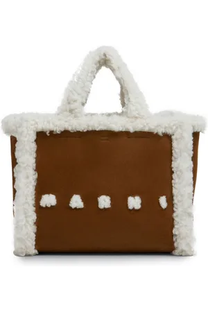 Marni Tote con ribete de lana
