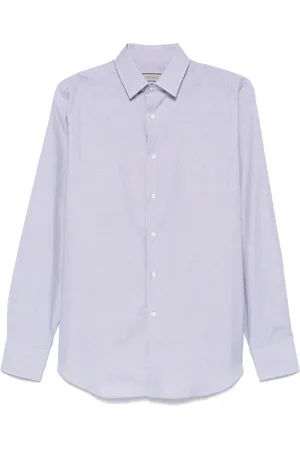 CANALI Camisa con cuadros estampados