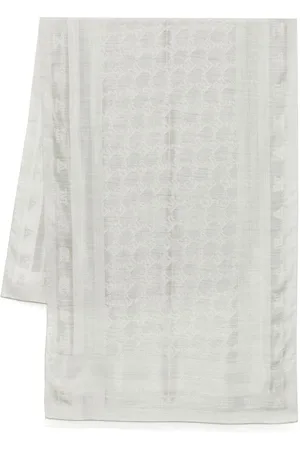 Max Mara Mascada con logo en jacquard