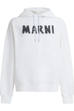Marni Hoodie con logo estampado