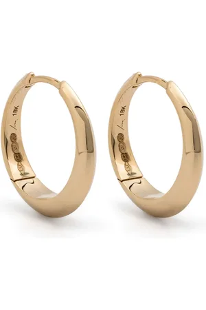 Lizzie Mandler Arracadas Crescent grandes en oro amarillo de 18kt