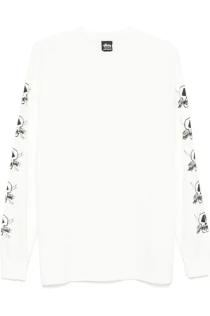 STUSSY Playera con motivo Skull