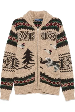 Ralph Lauren Hoodie con motivo en intarsia