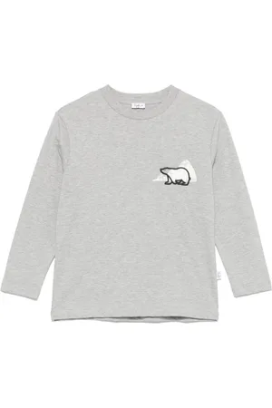 Il gufo Playera con estampado gráfico
