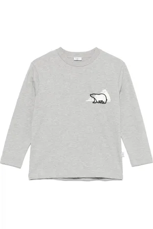 Il gufo Playera con estampado gráfico