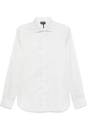 Emporio Armani Camisa con logo estampado