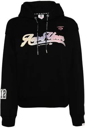 A Bathing Ape Hoodie con logo estampado