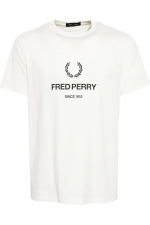 Fred Perry Playera con logo estampado