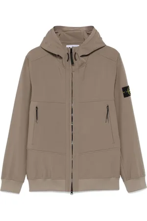 Stone Island Chamarra impermeable con capucha