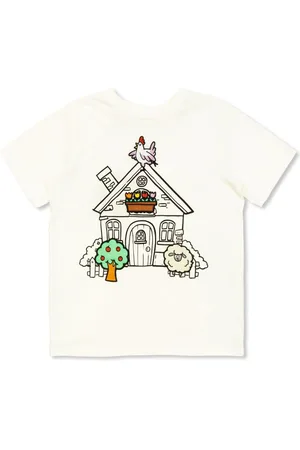 Stella McCartney Playera con estampado Farmhouse