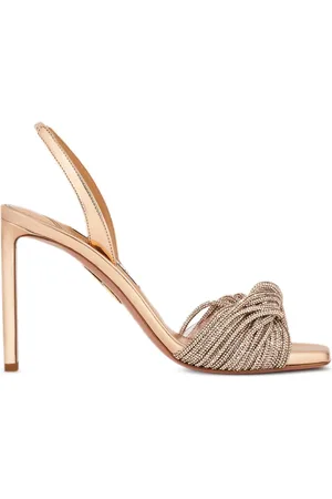 Aquazzura Sandalias Scintilla Crystal con tacón de 95mm