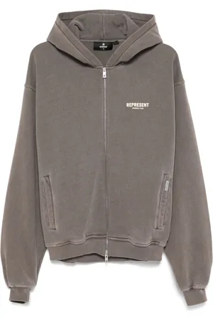 Represent Hoodie con logo estampado